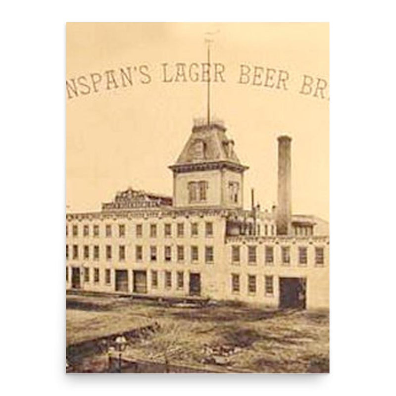 Christian William Feigenspan poster print, in size 18x24 inches.