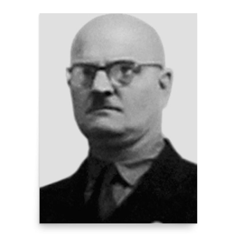 Christian Wirth poster print, in size 18x24 inches.