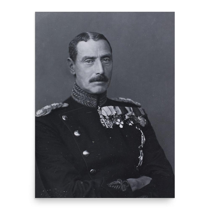 Christian X of Denmark poster print, in size 18x24 inches.