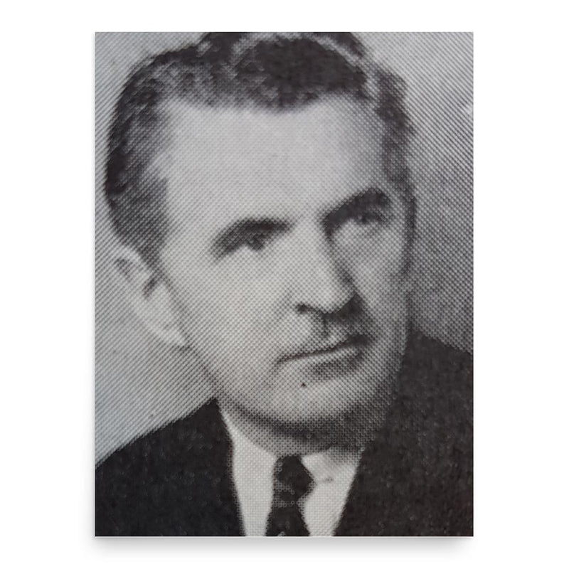 Christian von Schneidau poster print, in size 18x24 inches.