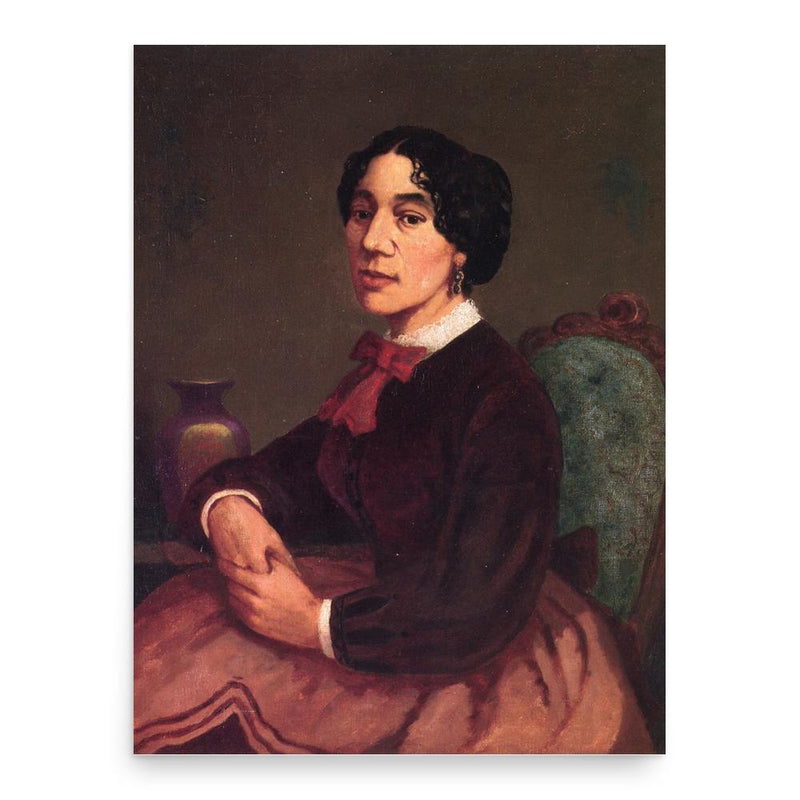 Christiana Carteaux Bannister poster print, in size 18x24 inches.