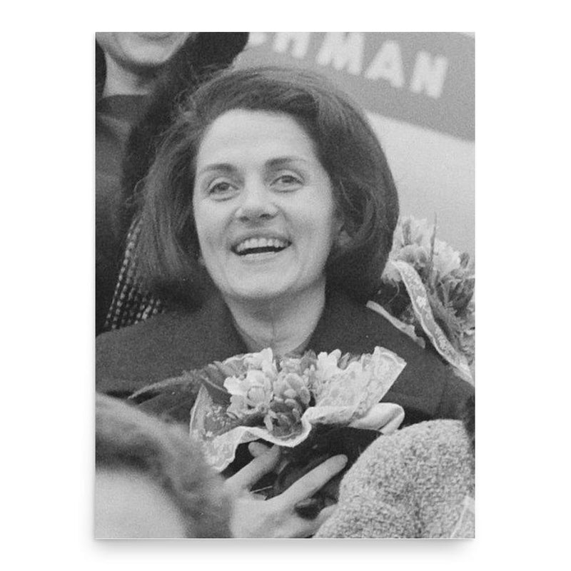 Christiane Legrand poster print, in size 18x24 inches.