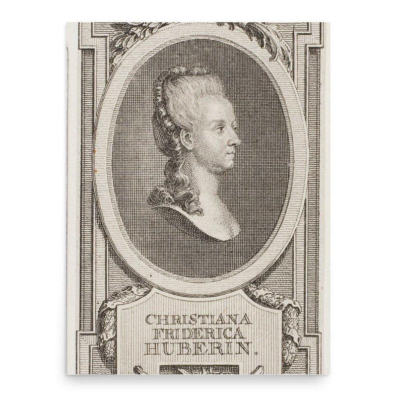 Christiane Weidner poster print, in size 18x24 inches.