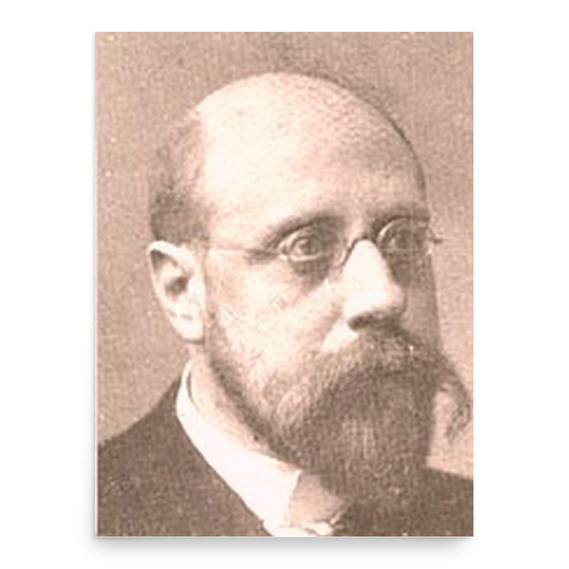 Christianus Cornelius Uhlenbeck poster print, in size 18x24 inches.