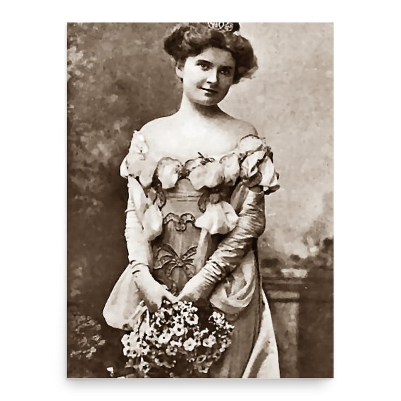 Christie MacDonald poster print, in size 18x24 inches.