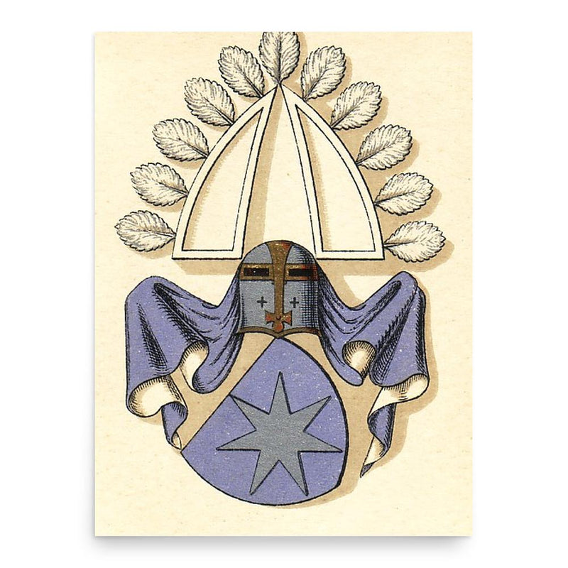 Christina Hvide poster print, in size 18x24 inches.