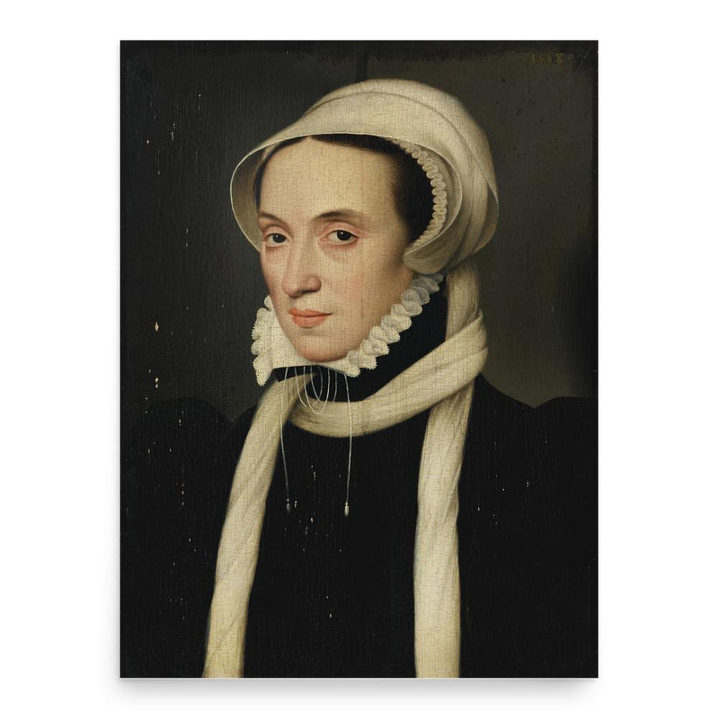 Christina of Denmark poster print, in size 18x24 inches.