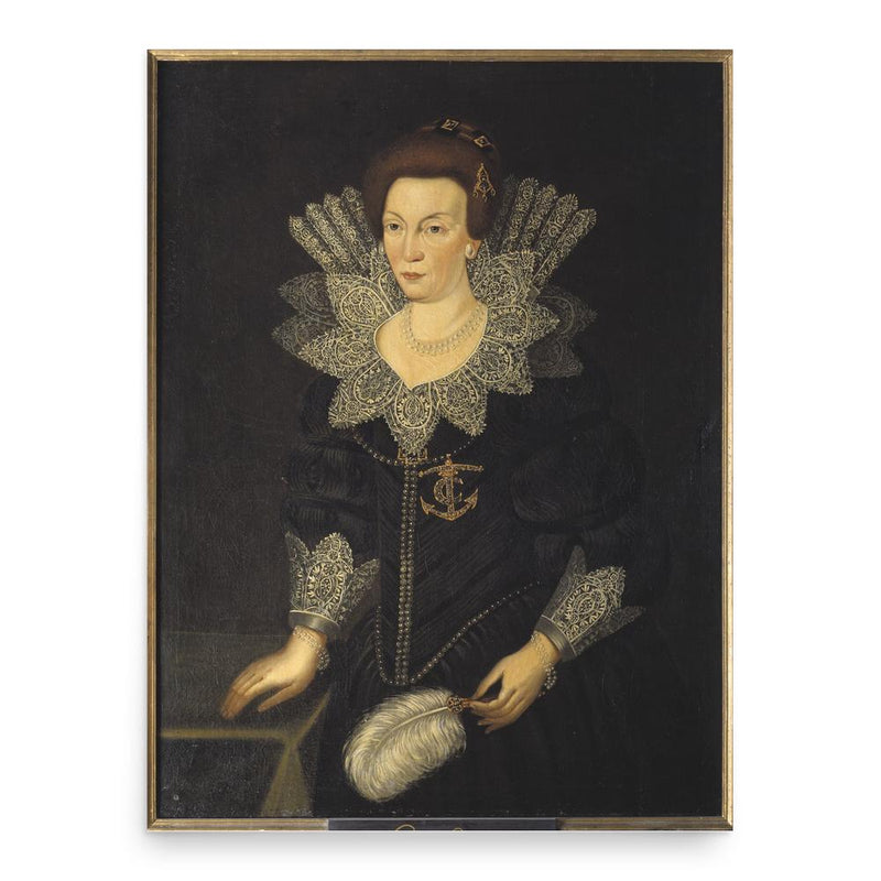 Christina of Holstein-Gottorp poster print, in size 18x24 inches.