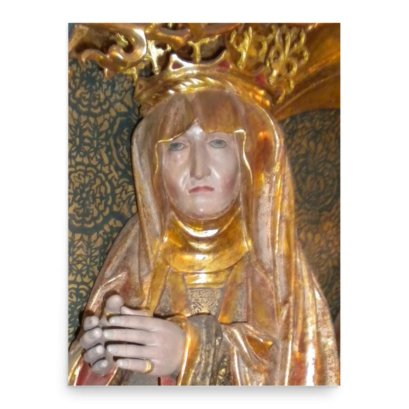 Christina of Saxony poster print, in size 18x24 inches.