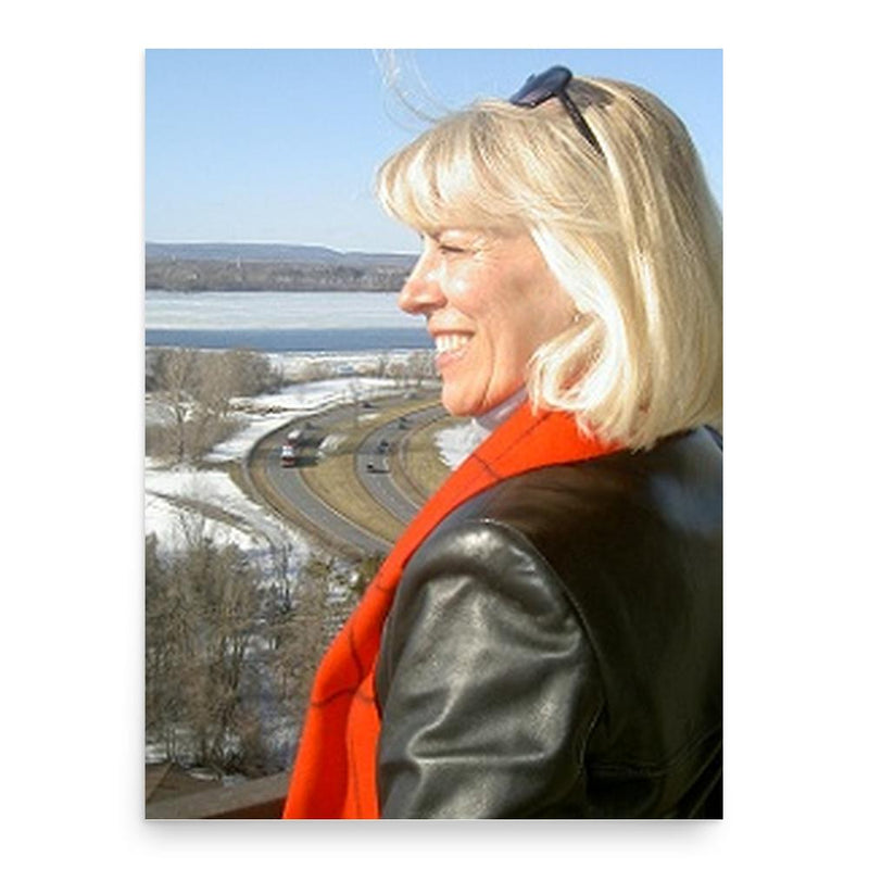 Christine Charbonneau poster print, in size 18x24 inches.