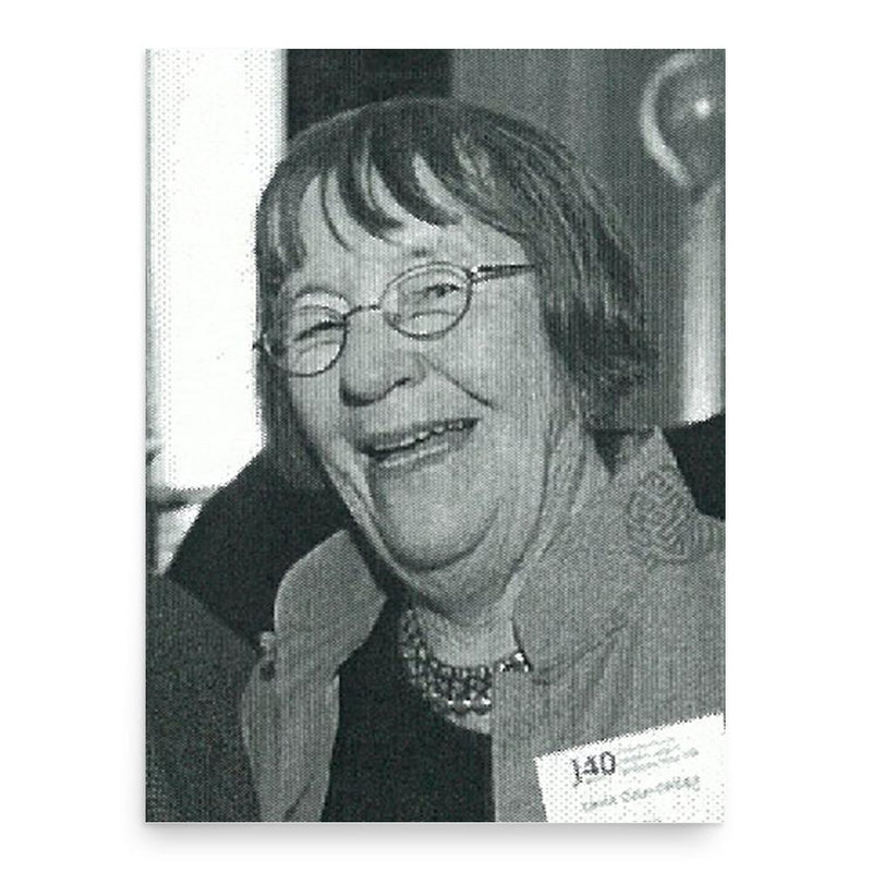 Christine Cole Catley poster print, in size 18x24 inches.