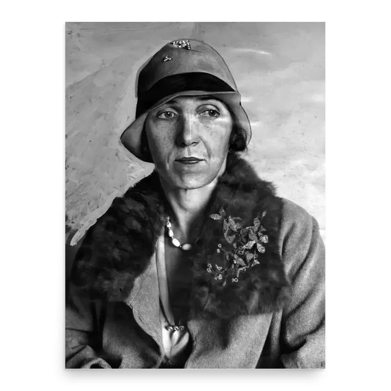 Christine Collins poster print, in size 18x24 inches.