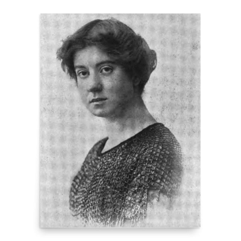 Christine Frederick poster print, in size 18x24 inches.