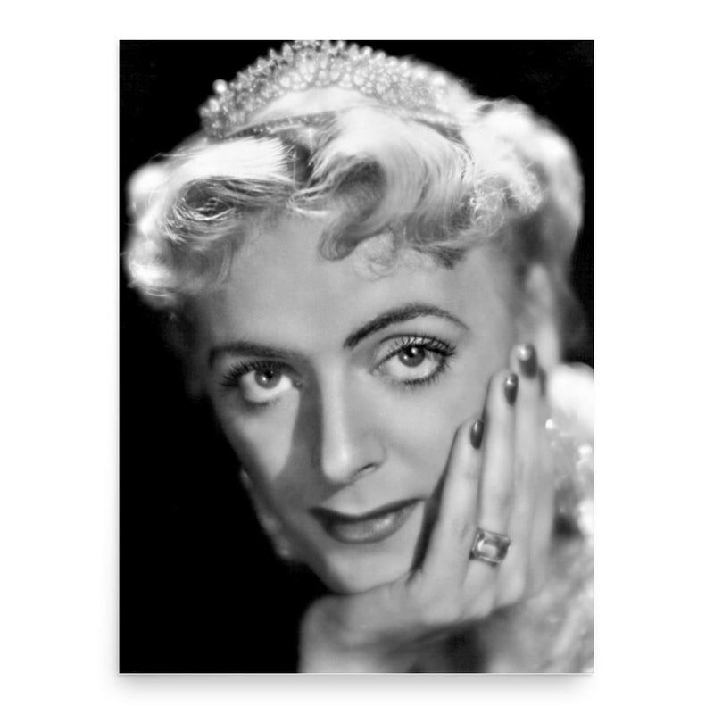 Christine Jorgensen poster print, in size 18x24 inches.