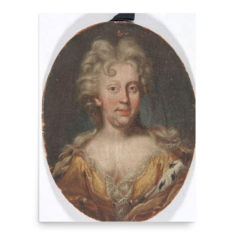Christine Juliane of Baden-Durlach poster print, in size 18x24 inches.