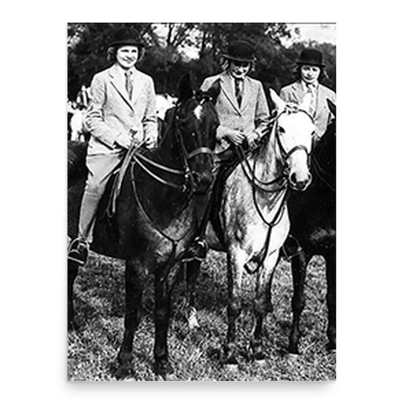 Christine Pullein-Thompson poster print, in size 18x24 inches.