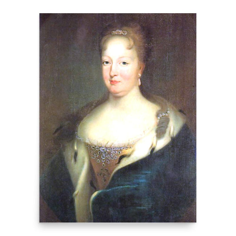Christine Wilhelmine of Hesse-Homburg poster print, in size 18x24 inches.