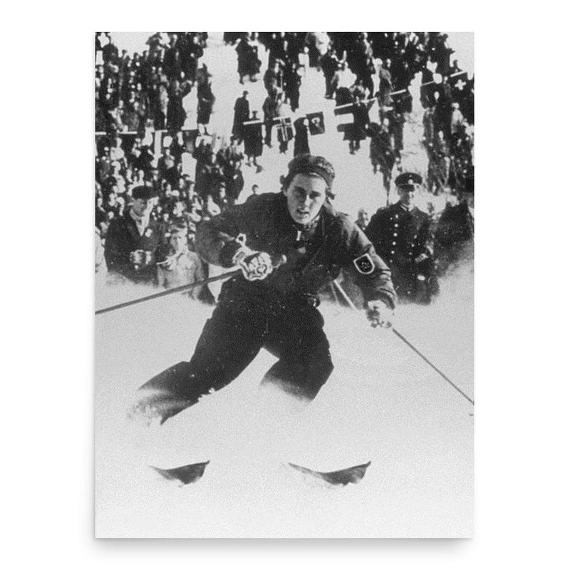 Christl Cranz poster print, in size 18x24 inches.