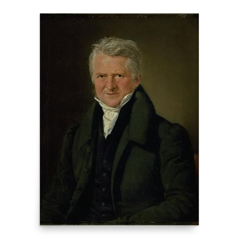 Christoffer Wilhelm Eckersberg poster print, in size 18x24 inches.