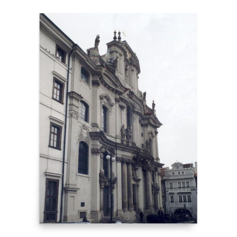 Christoph Dientzenhofer poster print, in size 18x24 inches.