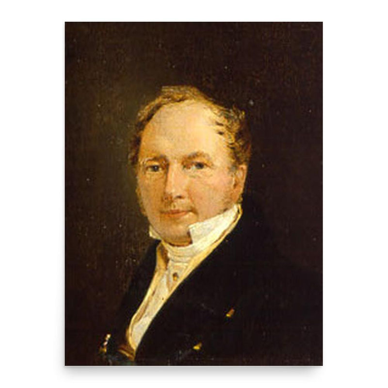 Christoph Ernst Friedrich Weyse poster print, in size 18x24 inches.