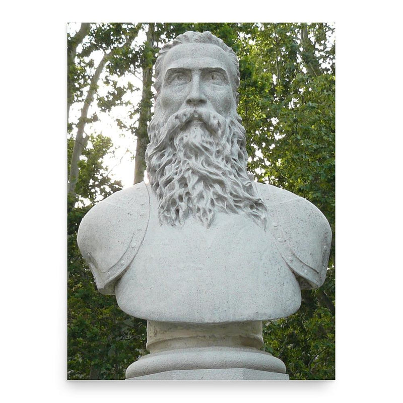 Christoph Frankopan poster print, in size 18x24 inches.