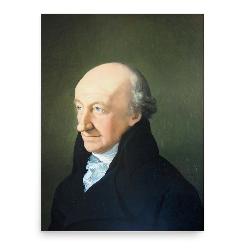 Christoph Martin Wieland poster print, in size 18x24 inches.