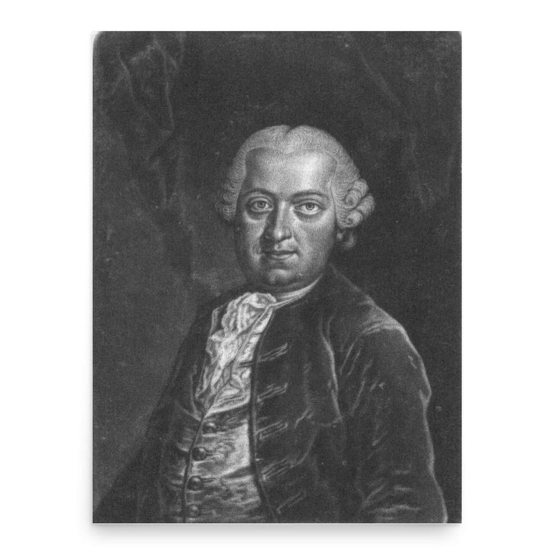 Christoph Sonnleithner poster print, in size 18x24 inches.