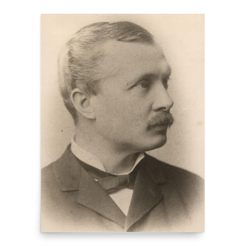 Christophe-Alphonse Geoffrion poster print, in size 18x24 inches.