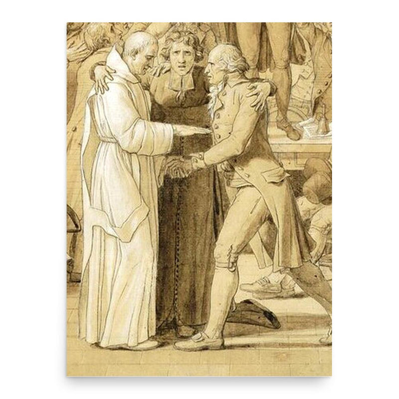 Christophe Antoine Gerle poster print, in size 18x24 inches.