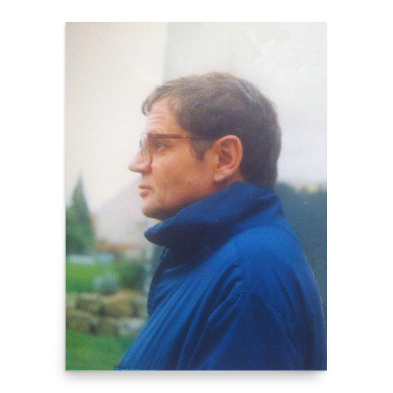 Christophe Lukasiewicz poster print, in size 18x24 inches.