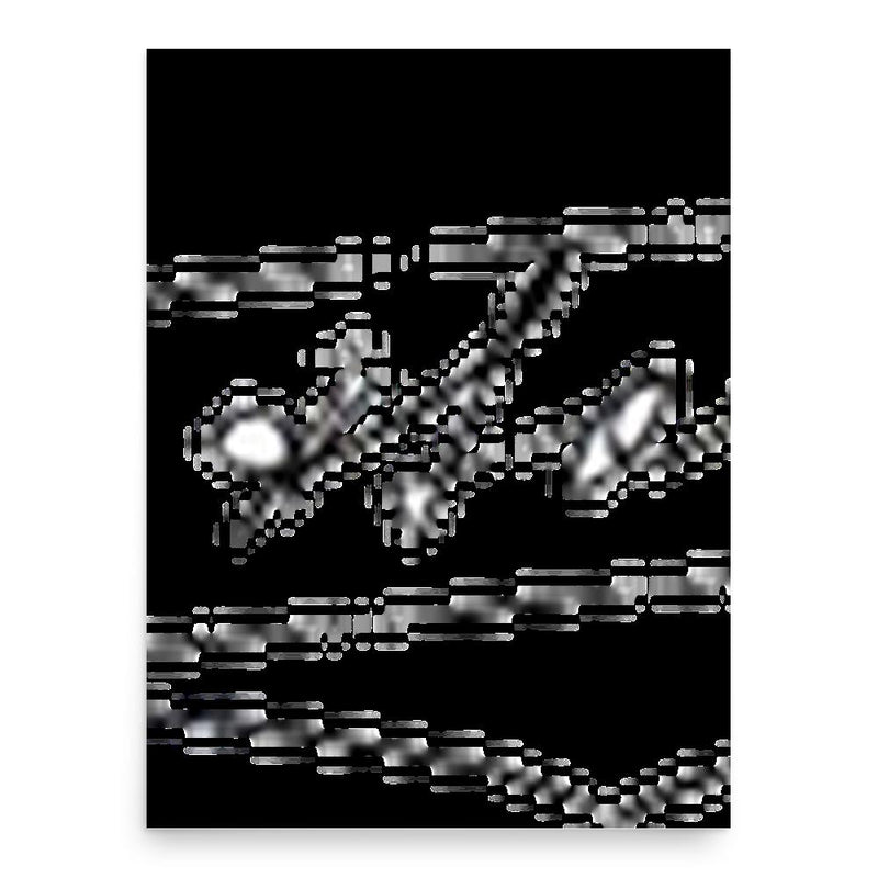 Christophe Soglo poster print, in size 18x24 inches.