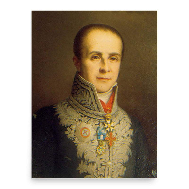 Christophe de Villeneuve-Bargemon poster print, in size 18x24 inches.