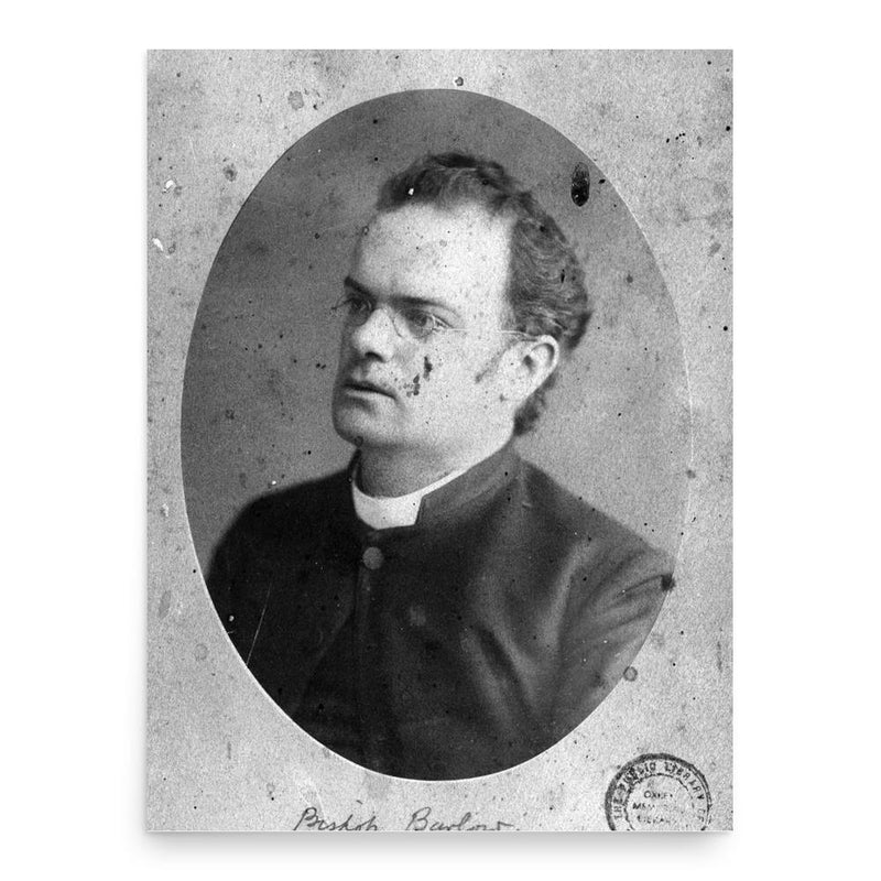 Christopher Barlow poster print, in size 18x24 inches.