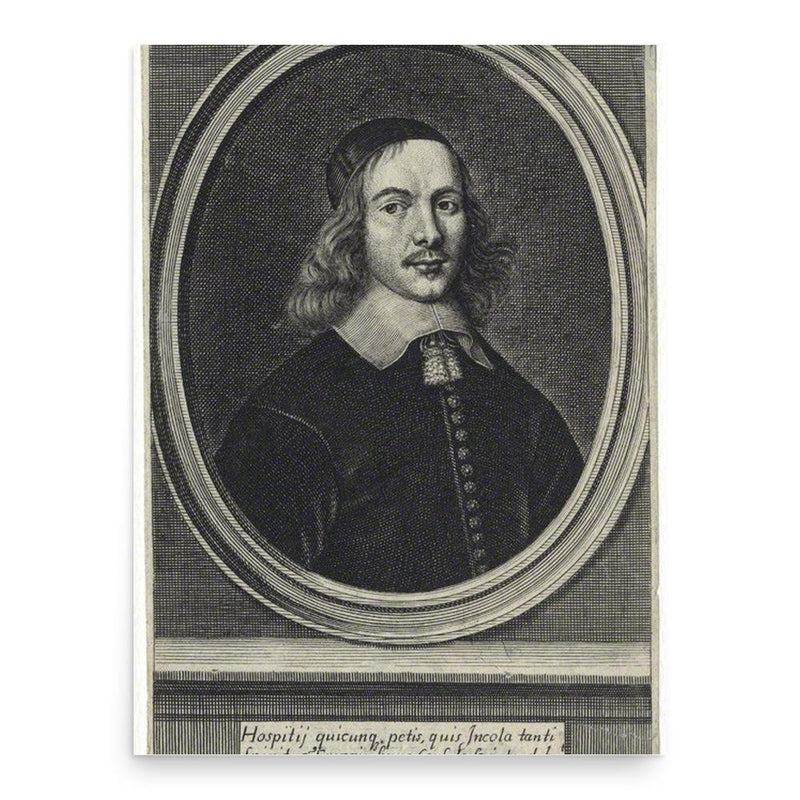 Christopher Bennet poster print, in size 18x24 inches.