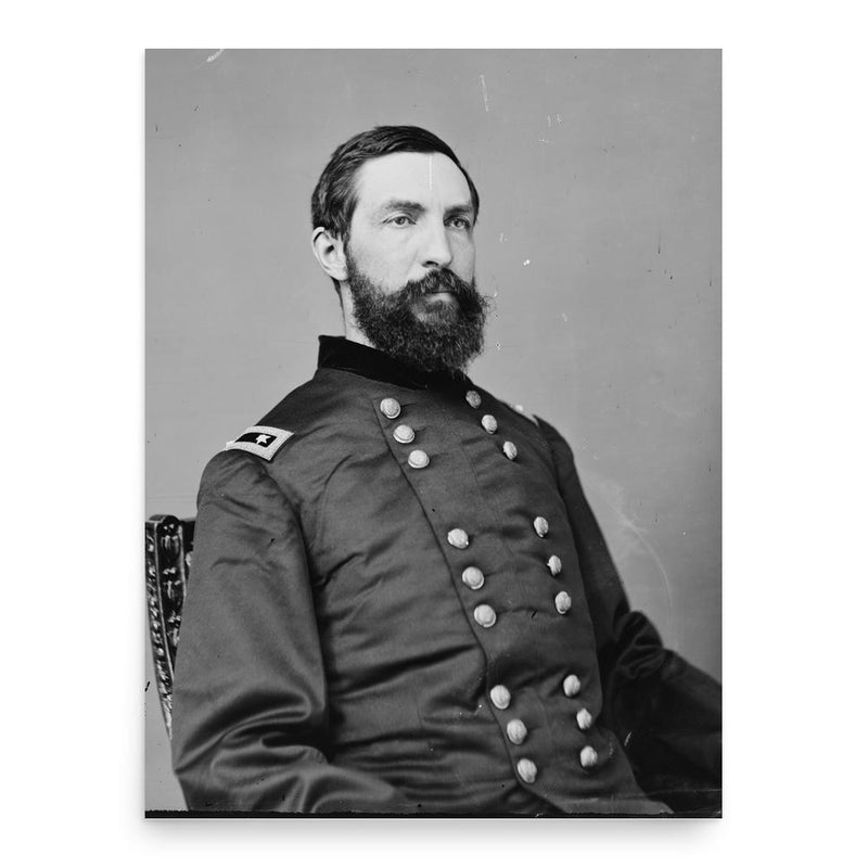 Christopher Columbus Andrews poster print, in size 18x24 inches.