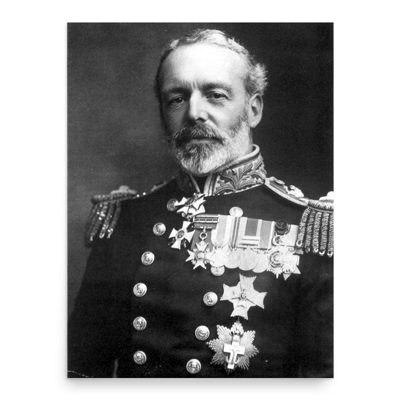 Christopher Cradock poster print, in size 18x24 inches.