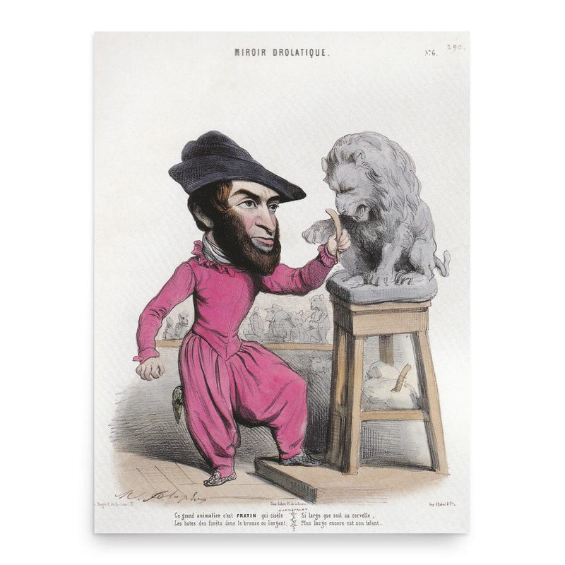 Christopher Fratin poster print, in size 18x24 inches.