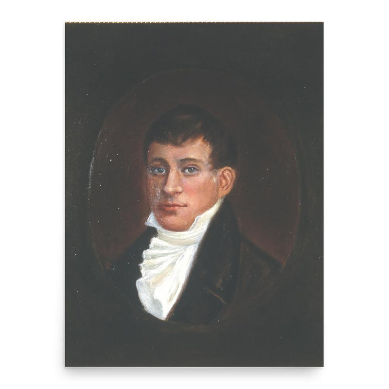 Christopher Frimann Omsen poster print, in size 18x24 inches.