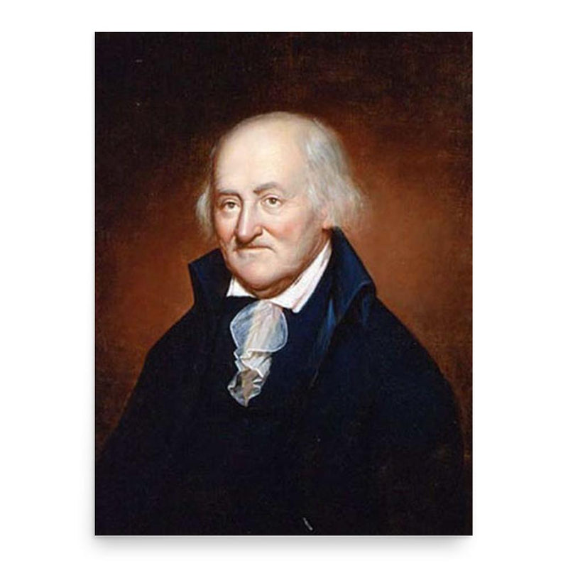 Christopher Gadsden poster print, in size 18x24 inches.