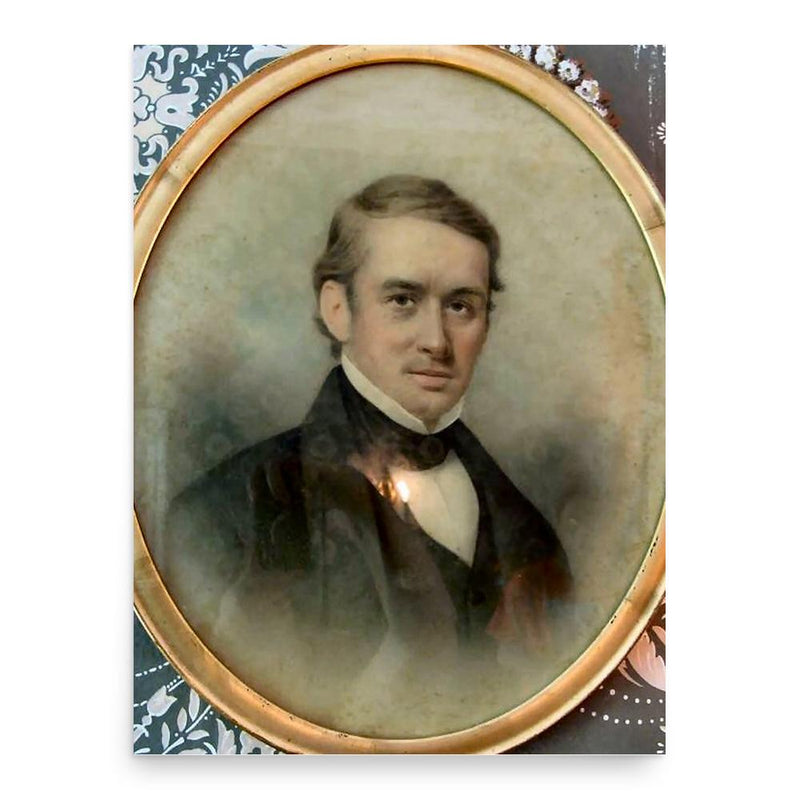 Christopher Harris Williams poster print, in size 18x24 inches.