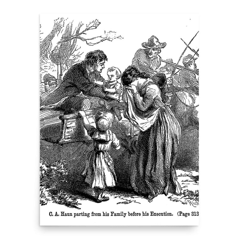 Christopher Haun poster print, in size 18x24 inches.