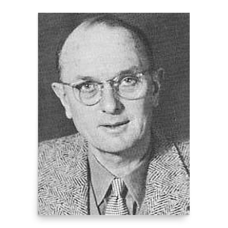 Christopher Hutton poster print, in size 18x24 inches.