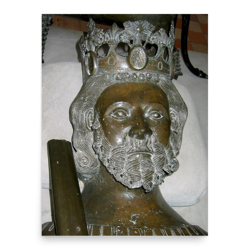 Christopher II of Denmark poster print, in size 18x24 inches.