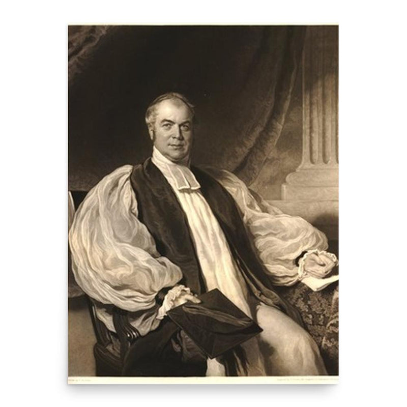 Christopher Lipscomb poster print, in size 18x24 inches.