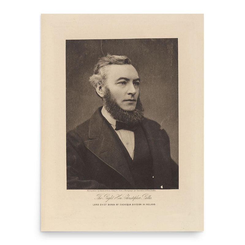 Christopher Palles poster print, in size 18x24 inches.