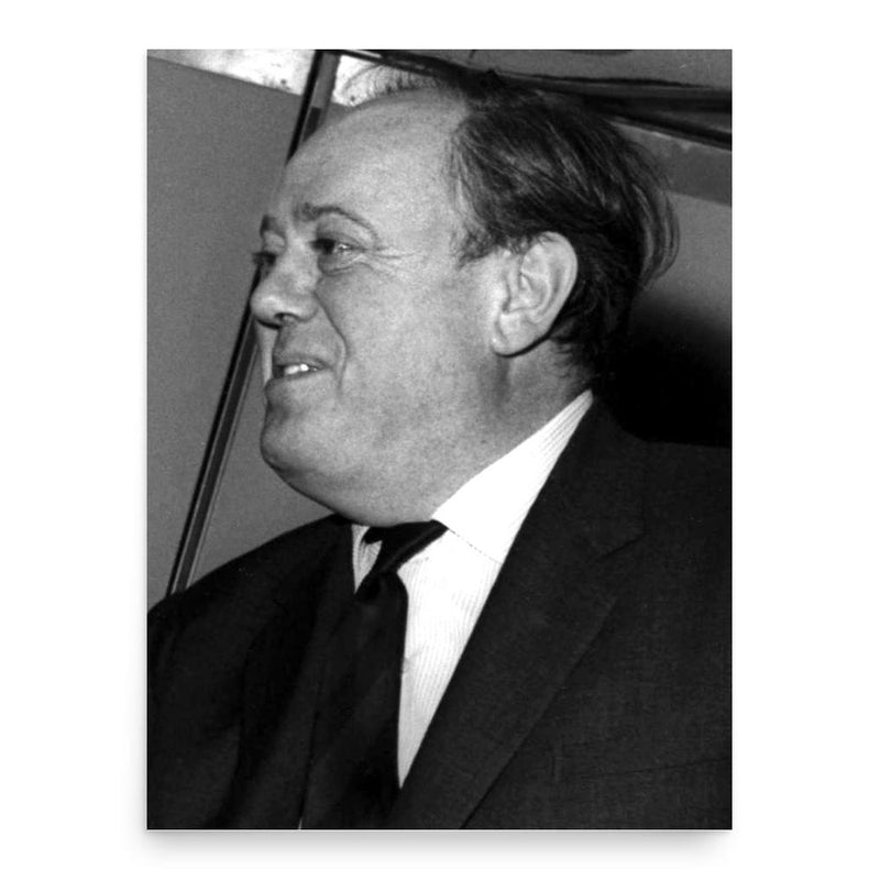 Christopher Soames poster print, in size 18x24 inches.