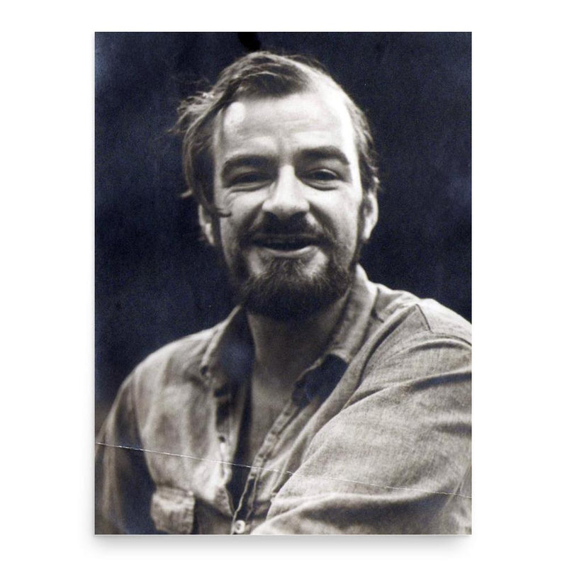 Christopher Stasheff poster print, in size 18x24 inches.