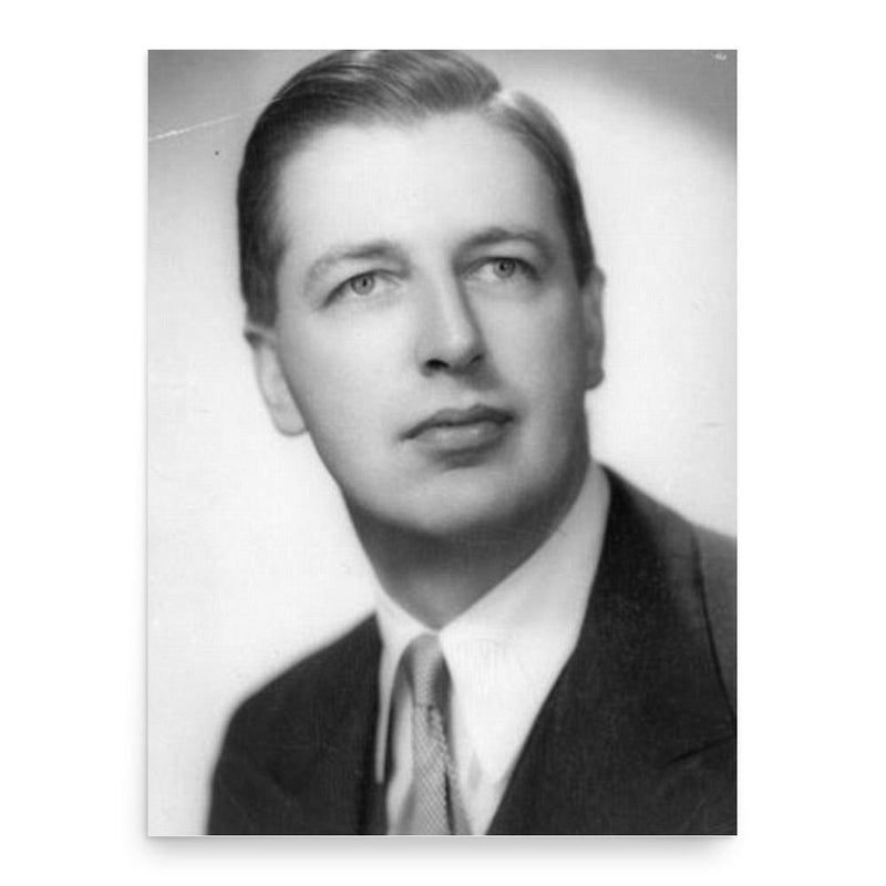 Christopher Tunnard poster print, in size 18x24 inches.