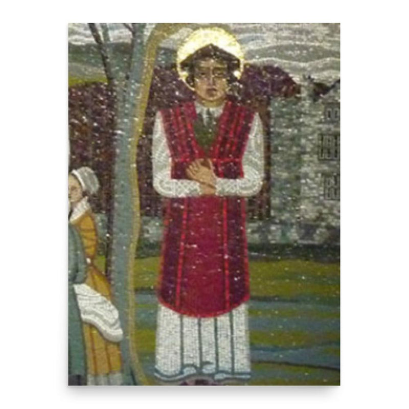 Christopher Wharton poster print, in size 18x24 inches.